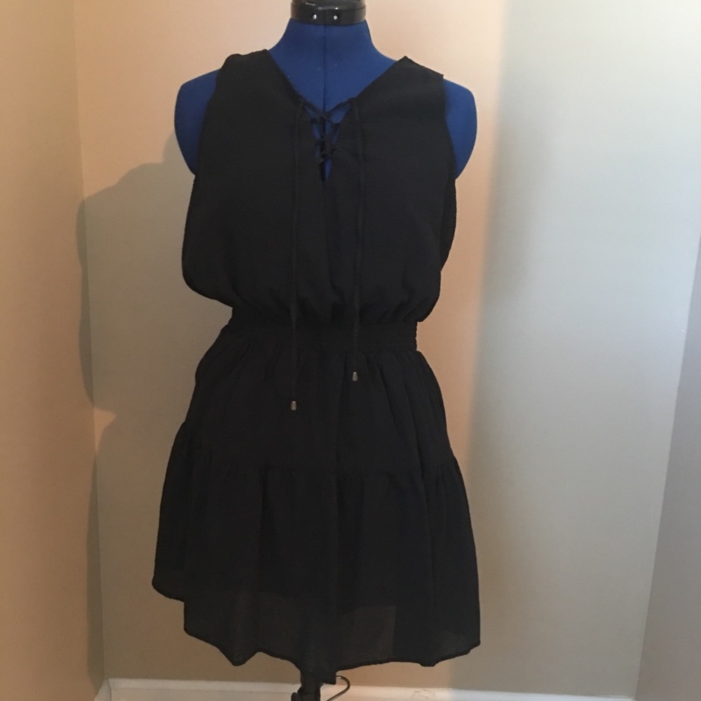 Boho flounce dress